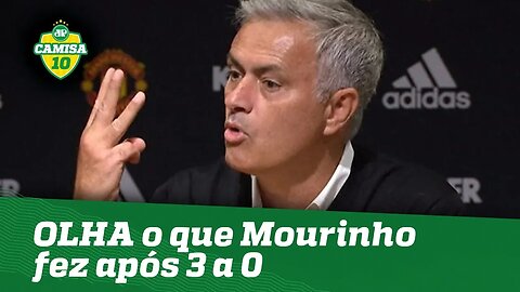 PISTOLOU! OLHA o que Mourinho fez após 3 a 0 do Tottenham!