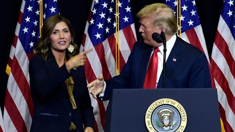 JUST IN: South Dakota GOV. Kristi Noem Reacts To Trump's Endorsement and CRT!