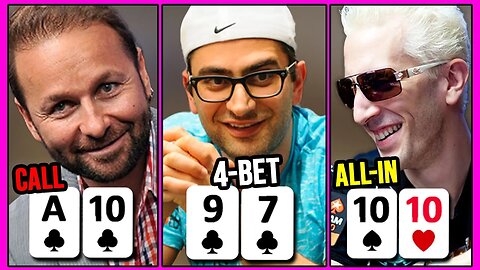Daniel Negreanu, Antonio Esfandiari & Elky - WEIRD Poker | Hand of the Day presented by Betrivers