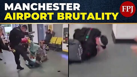 Police Officer Suspended Following Video of Kicking Incident at Manchester Airport