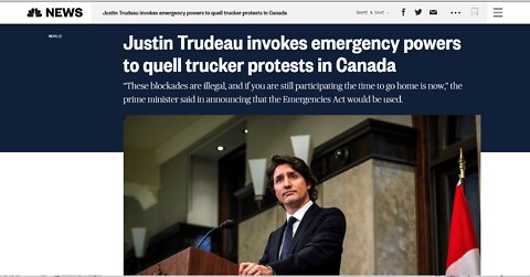 Liberty Conspiracy - Trudeau Claims to Invoke Emergencies Act 'Power' - We Dissect