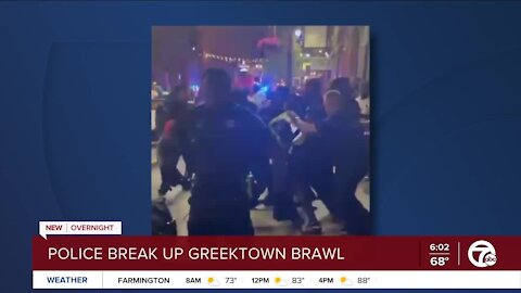 Massive Brawl Breaks Out in Greektown