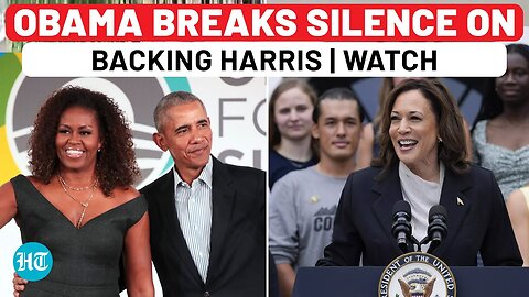 Barack, Michelle Obama Finally Endorse Kamala Harris Amid Rumours: ‘This Is Going To Be Historic’