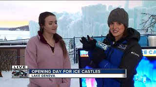 Opening Day For Ice Castles