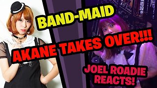 Band-Maid - Akane takes over!!! - Roadie Reacts