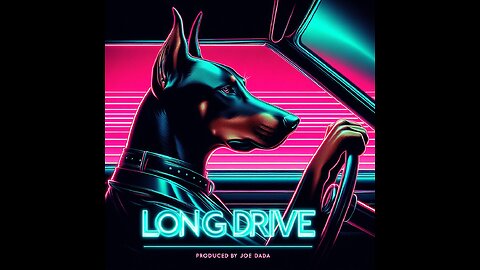 "Long Drive" Lo Fi Synthwave CAR Mix / Driving Music Instrumental - Chill Out Music Road Trip Song