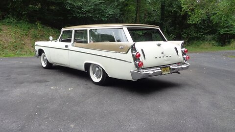 Granny’s Wagon 1957 Dodge Suburban 2 Door Station Wagon & Ride on My Car Story with Lou Costabile