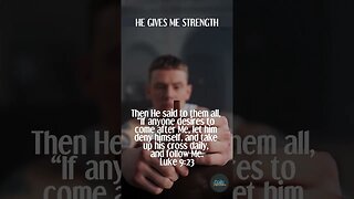 God Gives the Strength to do the Tough Stuff - Daily Inspiration