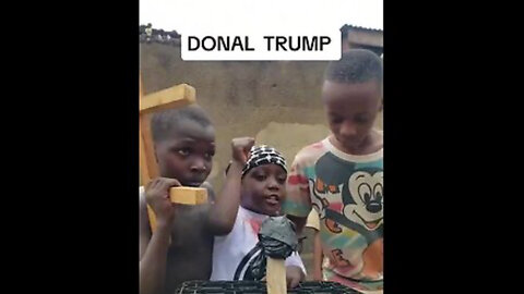 Third World Kids Reenact Trump Assassination Attempt [Kids in Uganda Inspired by Trump’s Courage]