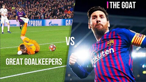 Lionel Messi VS Great Legendary Goalkeepers | THE GOAT | THE MASTER | Sports Gambol