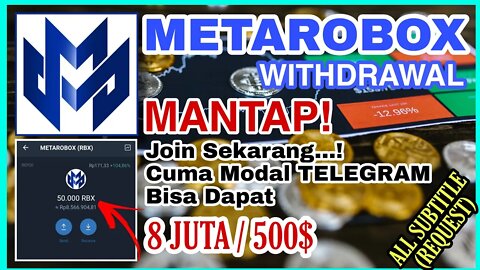 METAROBOX WITHDRAW 500$ . 8 Juta Rupiah #METAROBOX #RBXTOKEN #METAROBOXAIRDROP