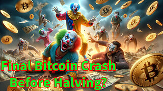 Final Bitcoin Crash Before The Halving?