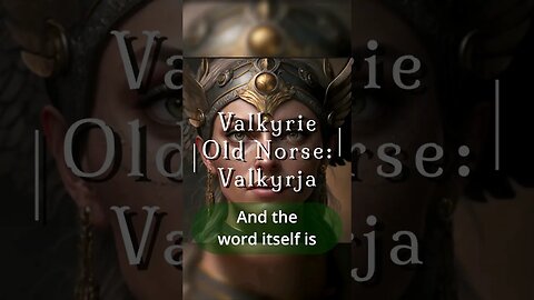 What Is a Valkyrie?..#Valkyrie #norsemythology #norse