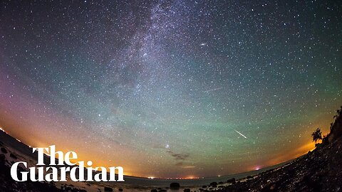 Meteor shower viewed in skies across the world