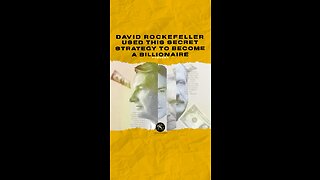 #davidrockefeller Used this secret strategy to become a billionaire