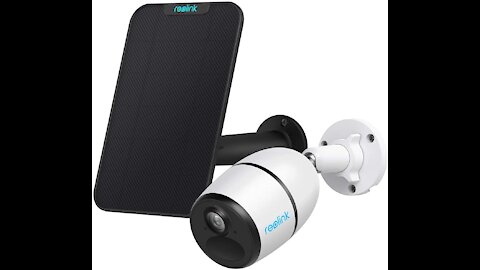 3G/4G LTE Outdoor Solar-Powered Celluar Security Camera, Wirefree