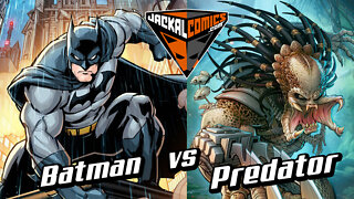BATMAN Vs. PREDATOR - Comic Book Battles: Who Would Win In A Fight?