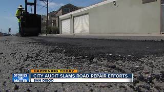 City audit finds problems with San Diego road repair plan