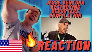 Jesse Ventura Destroying Reporters Compilation Part 2 | IRISH REACTION!!