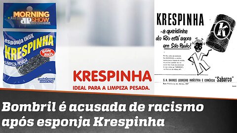 Bombril e a esponja Krespinha, “ideal para a limpeza pesada”