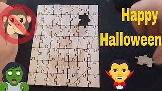 Spooky Fun with Laser-Cut Puzzles