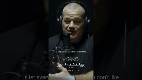 How To Deal With Harassing Situations - Jocko Willink