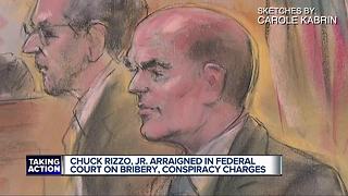 Chuck Rizzo Jr. arraigned in federal court on bribery, conspiracy charges