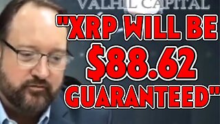 "XRP WILL BE $88.62 GUARANTEED BY JULY 31ST" SAYS ANALYST