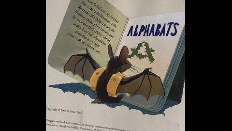 Auntie Paula reads “Bats in the Library” by Brian Lies