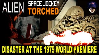 ALIEN Space Jockey TORCHED: Arson Mystery at the 1979 Sci-Fi Horror Film World Premiere