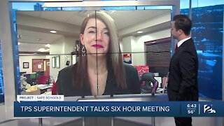 TPS Superintendent talks recommended options for possible return to school