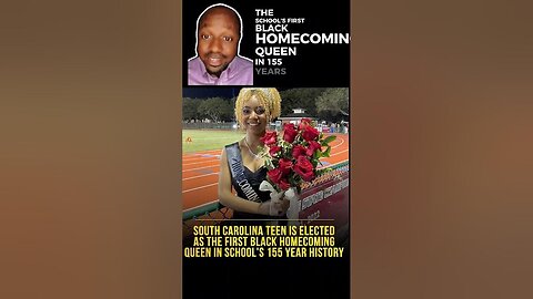 South Carolina first black homecoming queen in 155 years 🤯
