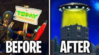 NEW "Tilted Towers" is CONFIRMED to be Destroyed TOMORROW by Epic! (Season 4 Aliens + New Map)