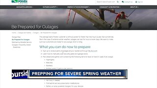 Preparing for severe spring weather