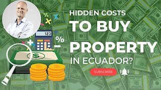 Property closing costs in Ecuador #realestate #vilcabamba