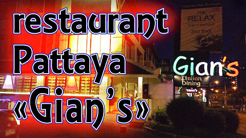 one of the best restaurant in Pattaya Gian's Thailand 2020 2021 covid