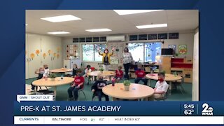 St. James Academy in Monkton says Good Morning Maryland!