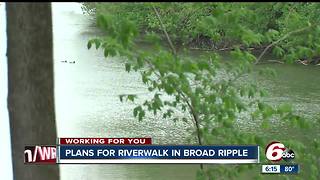 Plans underway for $3 million riverwalk promenade in Broad Ripple that would connect village to park