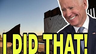 BIDEN CAUGHT SELLING OFF PIECES OF THE BORDER WALL
