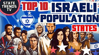 Highest ISRAELI POPULATION States (Top 10)