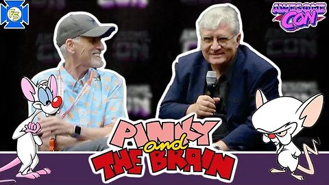 PINKY AND THE BRAIN Panel – Awesome Con 2023