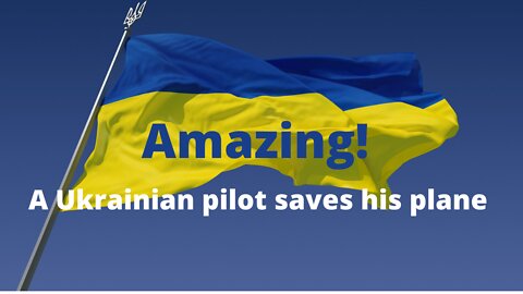 WW3 : A Ukrainian pilot saves his plane while Russia bombards the airfield.