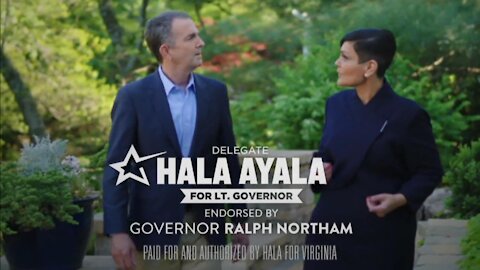 Black Face Virginia Governor Ralph Northam endorses Hala Ayala for Lt. Governor 2021
