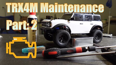 TRX4M Maintenance Part 2 : Transmission, rear end, and assembly
