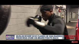 Muslim teen fights for religious rights in boxing after being banned from Golden Gloves Tournament