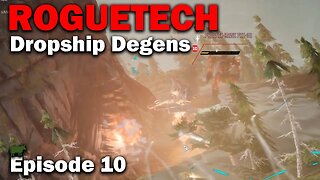 Titanic Panic: RogueTech - Dropship Degens [S3 EP10] (Modded Battletech)