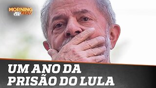 UM ANO DA PRISÃO DO LULA