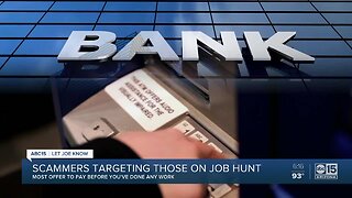 Scammers targeting those on job hunt