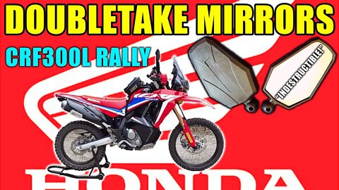 DoubleTake Adventure Mirrors Installation – Honda CRF 300L / Rally