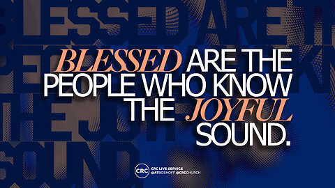 Blessed… If You Know The Joyful Sound! | Pastor At Boshoff | 9 June 2024 PM